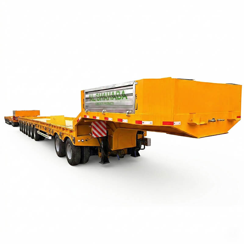 OEM Heavy-Duty Low-Bed Semi-Trailer (Lowboy) | Machinery Transport