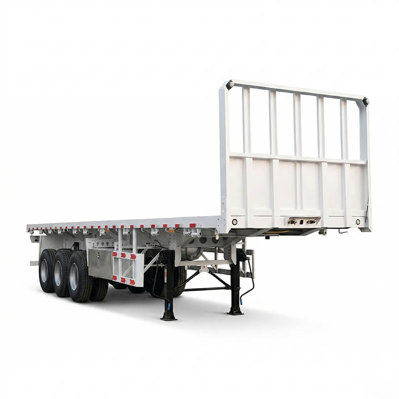 OEM 3-Axle 40ft Container Flatbed Semi-Trailer | Direct Manufacturer