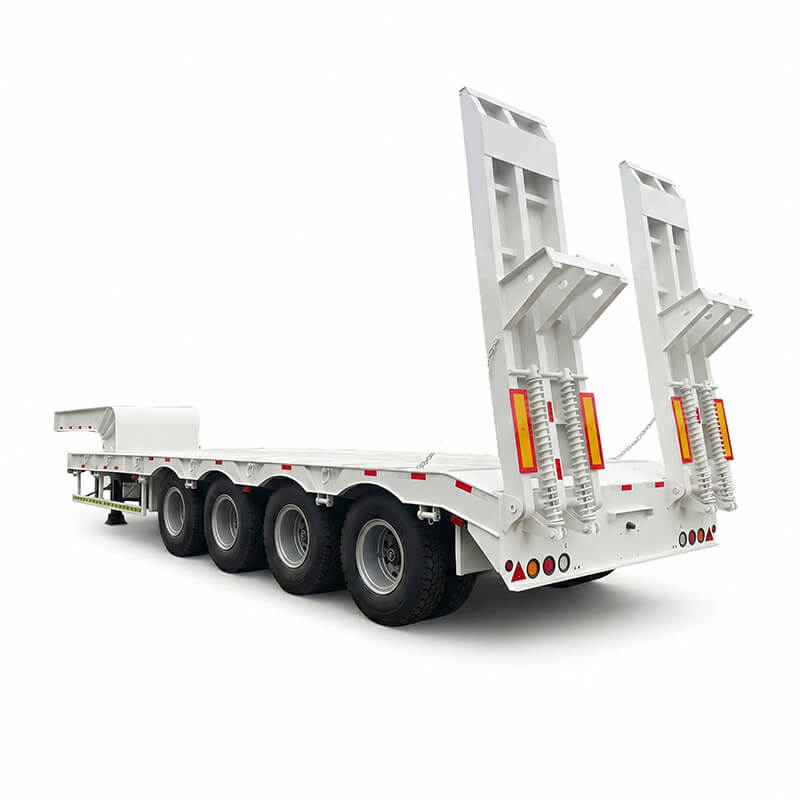 OEM Heavy-Duty Low-Bed Semi-Trailer (Lowboy) | Machinery Transport
