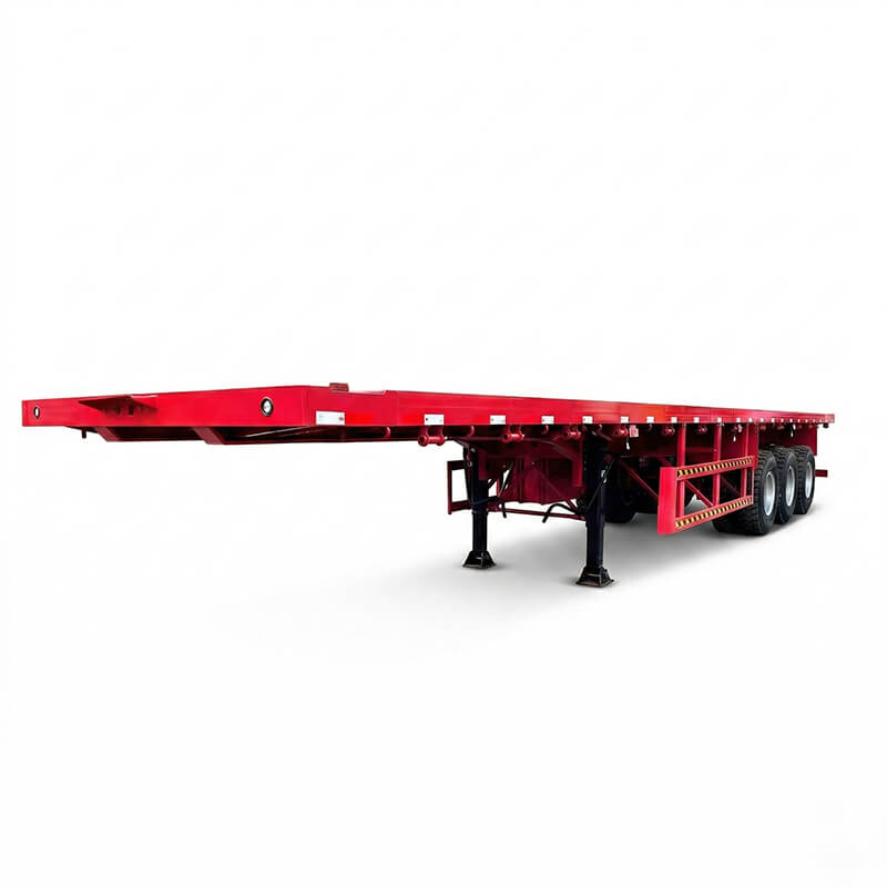 OEM 3-Axle 40ft Container Flatbed Semi-Trailer | Direct Manufacturer