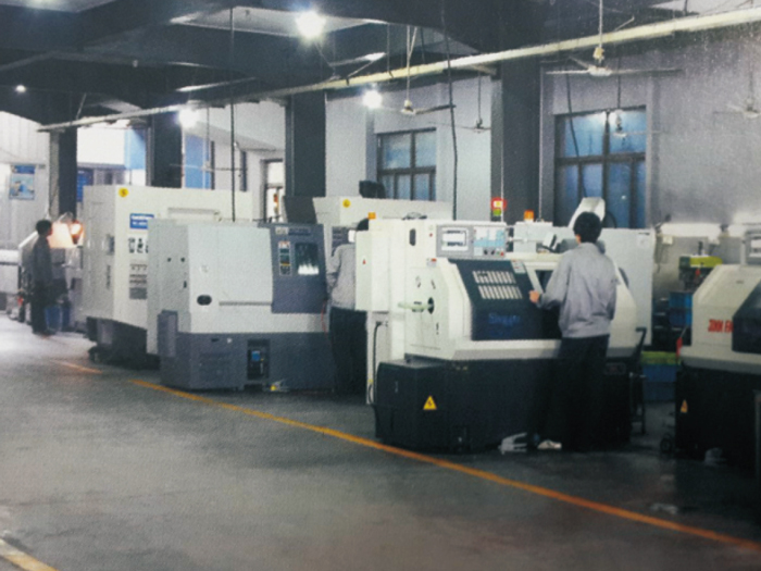 金加工车间一角