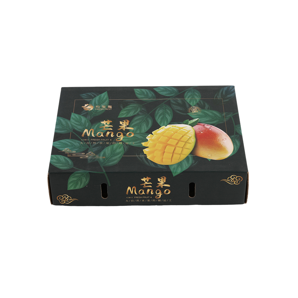 侧开孔式烫金印刷瓦楞彩箱