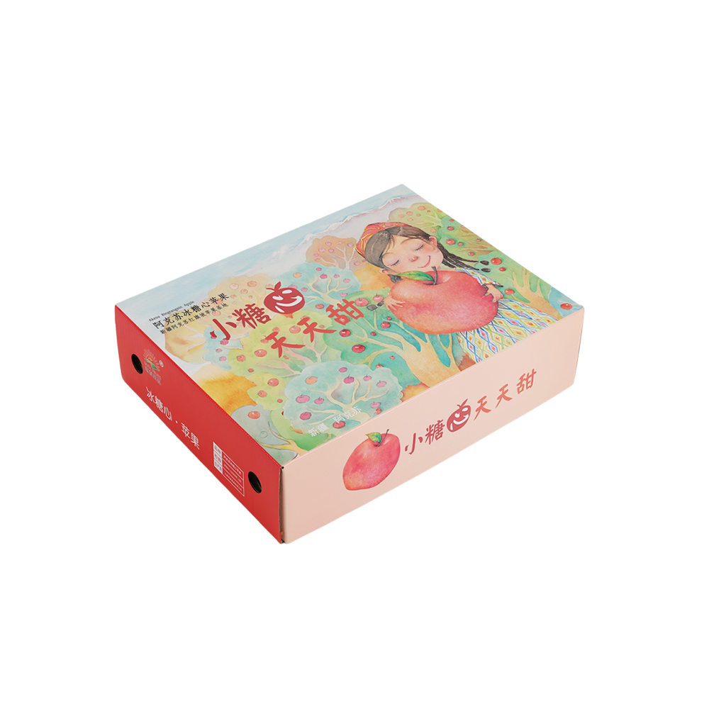 平口式全彩印刷瓦楞彩箱
