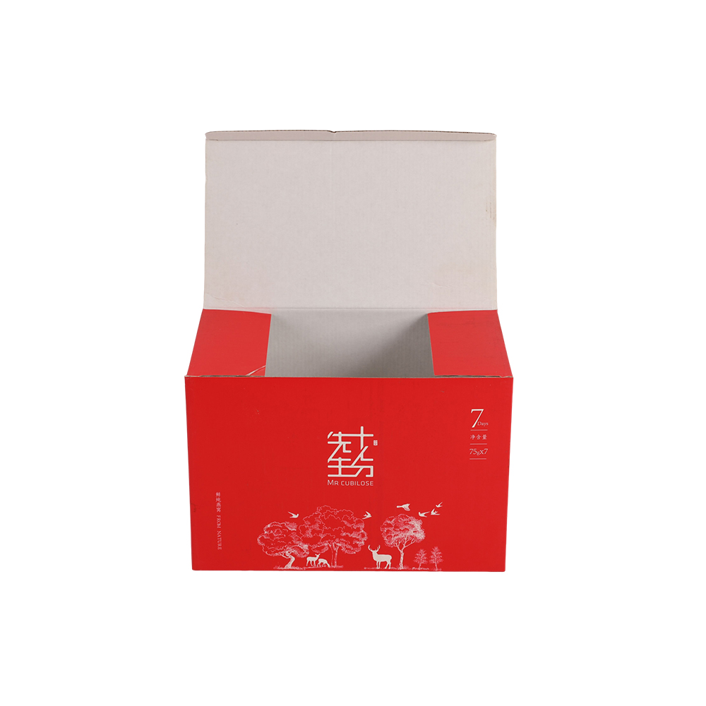红色精装手提礼品盒