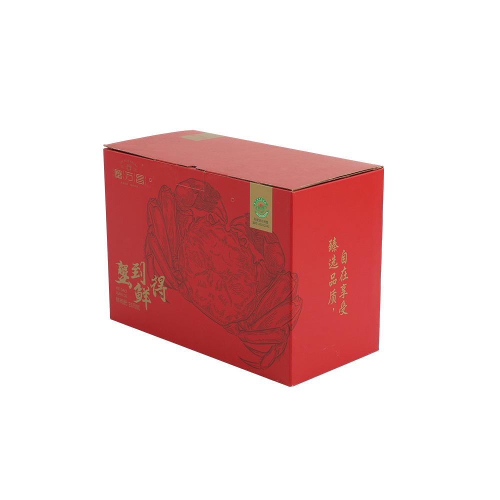 烫金工艺全彩印刷瓦楞彩箱