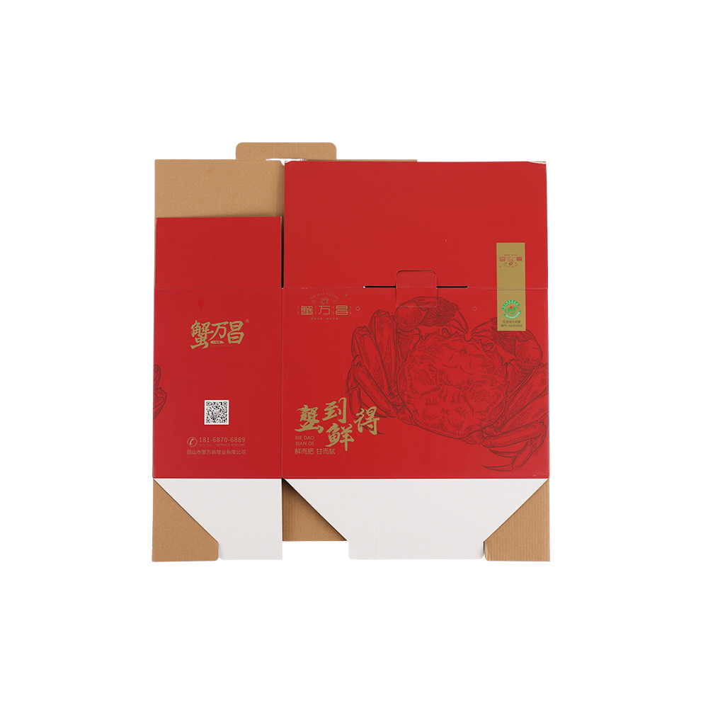 烫金工艺全彩印刷瓦楞彩箱
