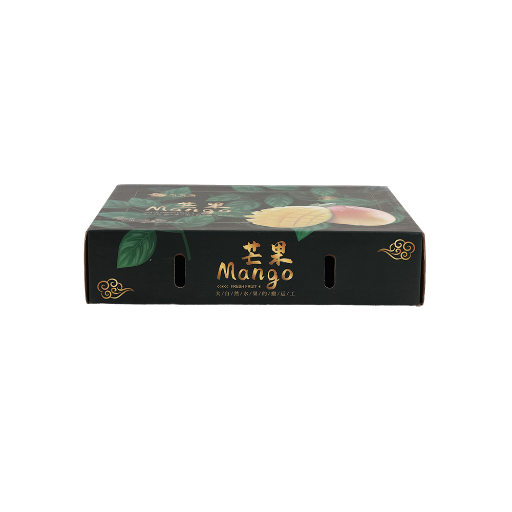 侧开孔式烫金印刷瓦楞彩箱
