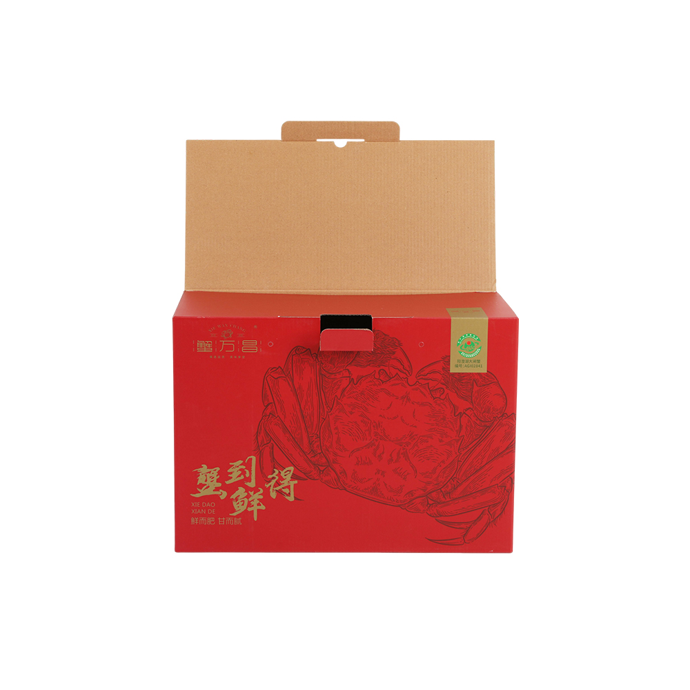 烫金工艺全彩印刷瓦楞彩箱