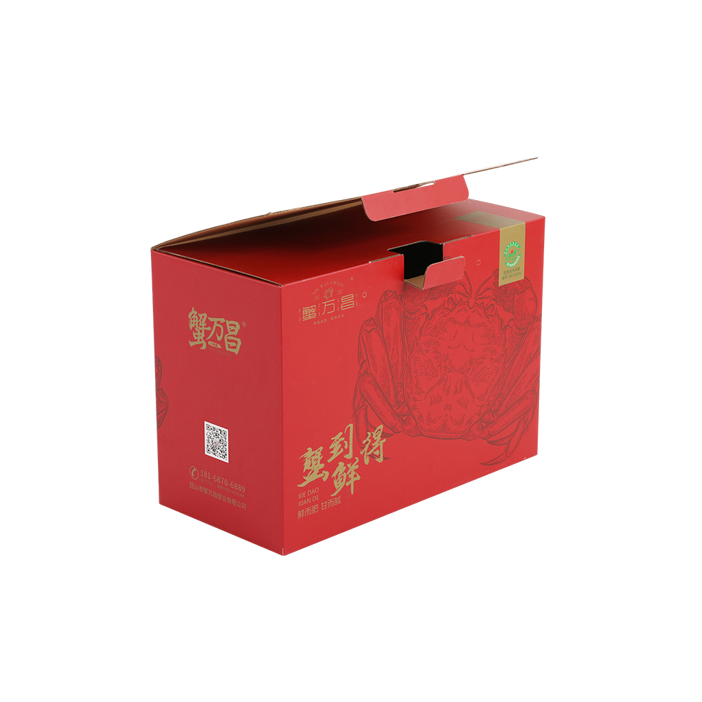 烫金工艺全彩印刷瓦楞彩箱