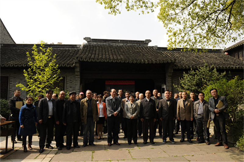 2015年4月13日，两岸故宫陈书画展开幕式