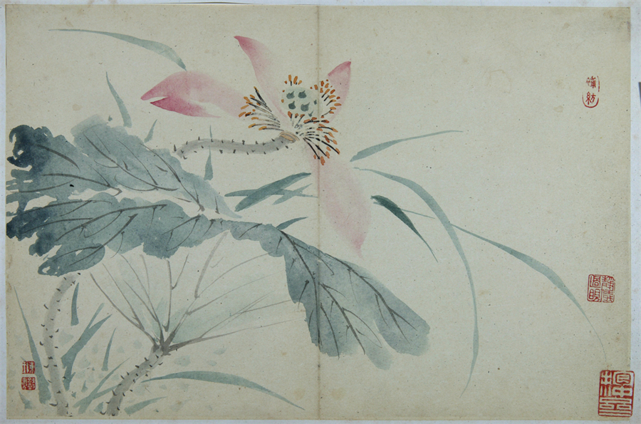 新00010764-陈书花鸟册5
