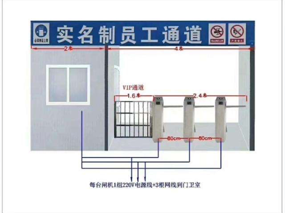 工地门禁箱