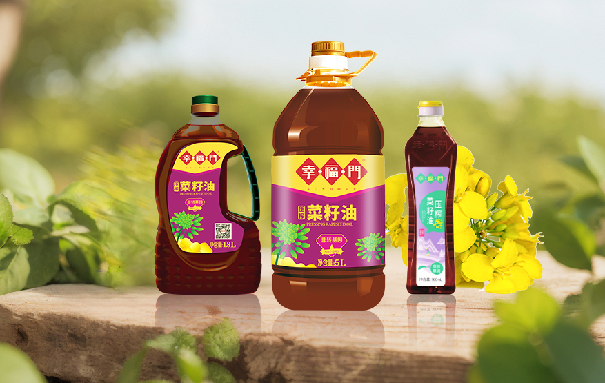 压榨菜籽油产品