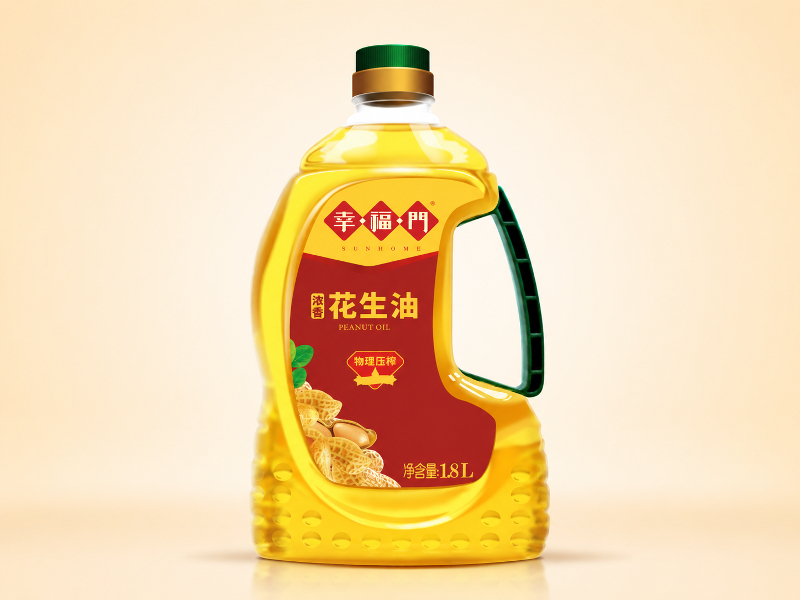 幸福门浓香一级压榨花生油