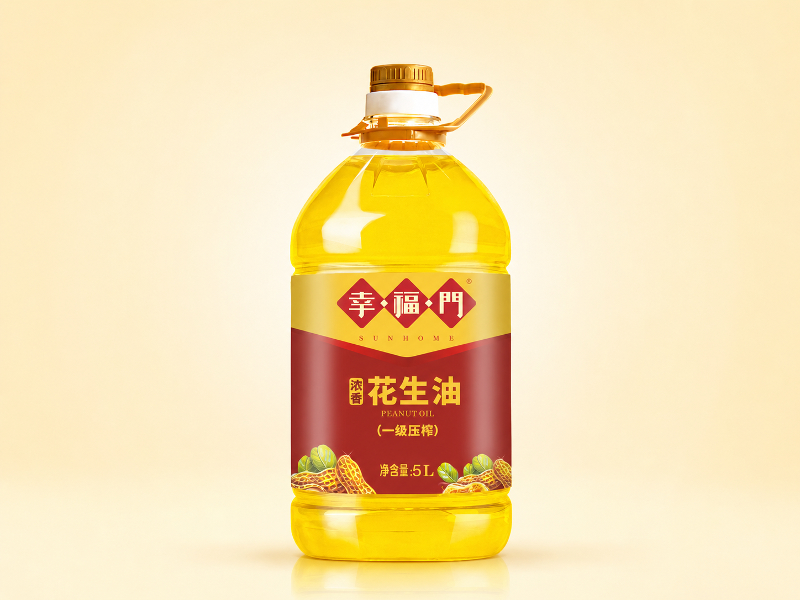 幸福门浓香一级压榨花生油