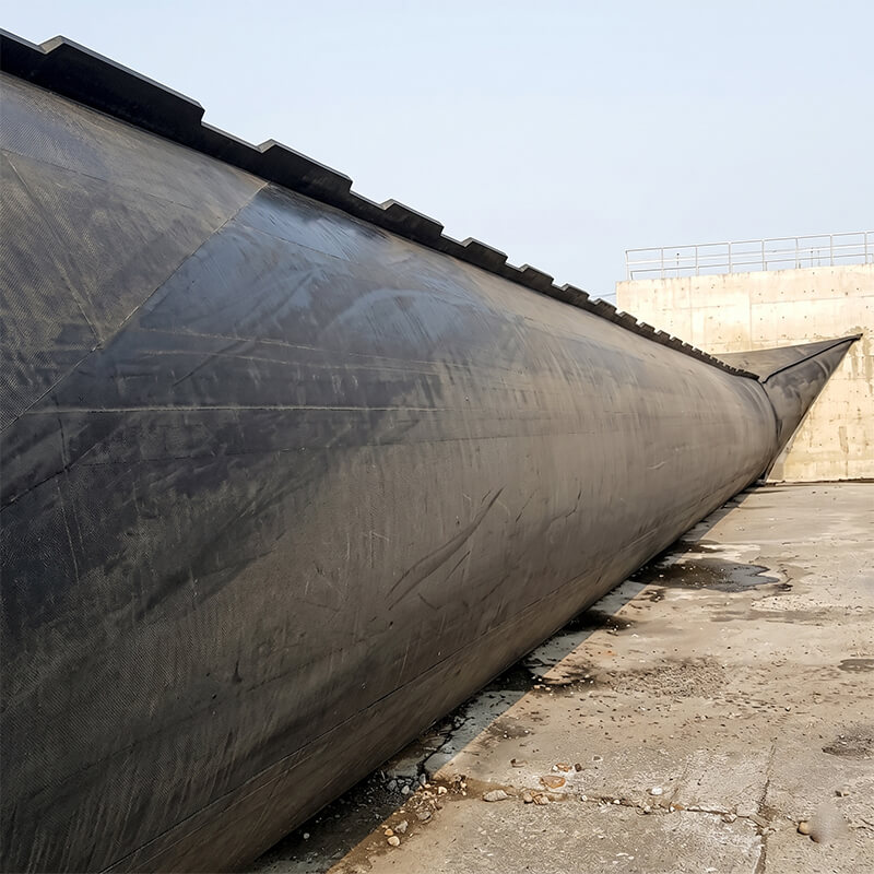 Spine-type Inflatable Rubber Dam