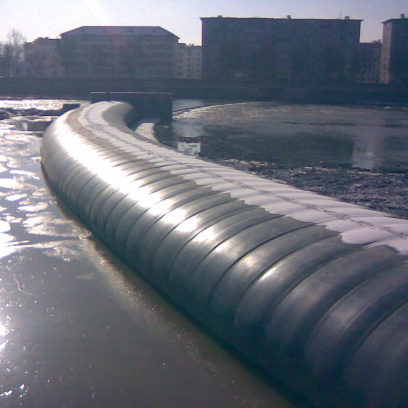 Curved Inflatable Rubber Dam