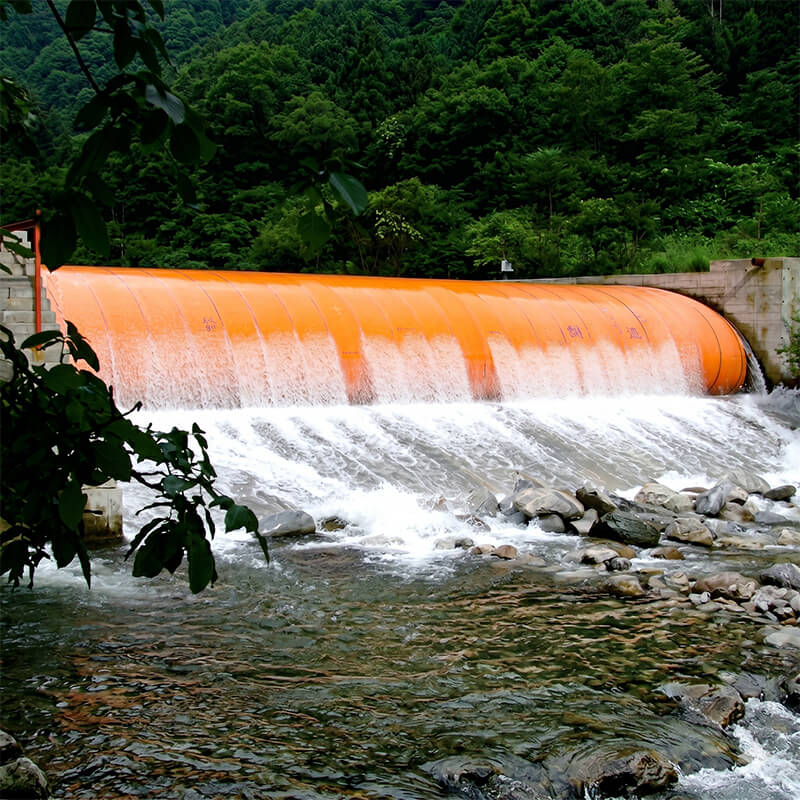 Pillow-type Inflatable Rubber Dam