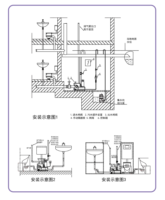 紫流 S25 系列污水提升泵站