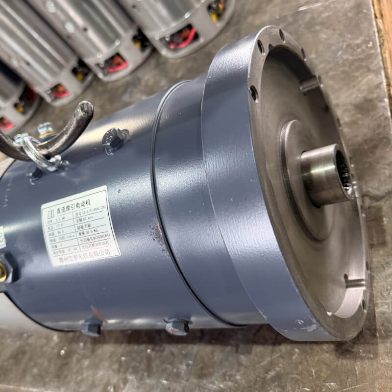 72V 5.5kW Series Wound DC Traction Motor XQ-5.5-24DAL