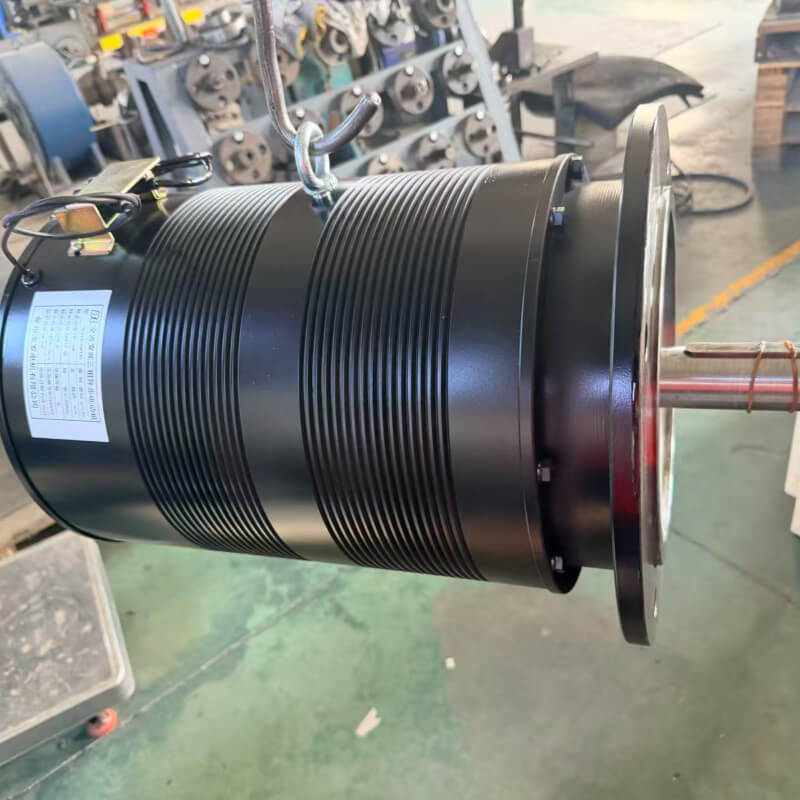 80V 20kW (26.8 HP) 3-Phase AC Induction Traction Motor XYQ-20PF01 for Heavy ransfer cart, AGVs, Tow Tractors