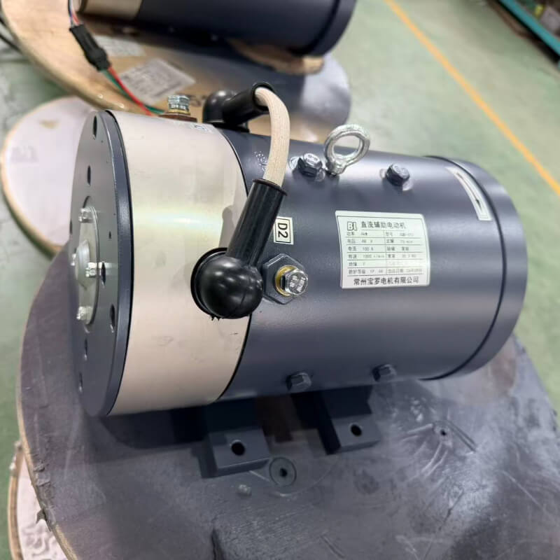 48V 4kW (5.4 HP) Compound Wound DC Auxiliary Motor XQD-4Y2 (for Forklift Hydraulic Pumps, Hydraulic Power Packs, Tractor & winch)