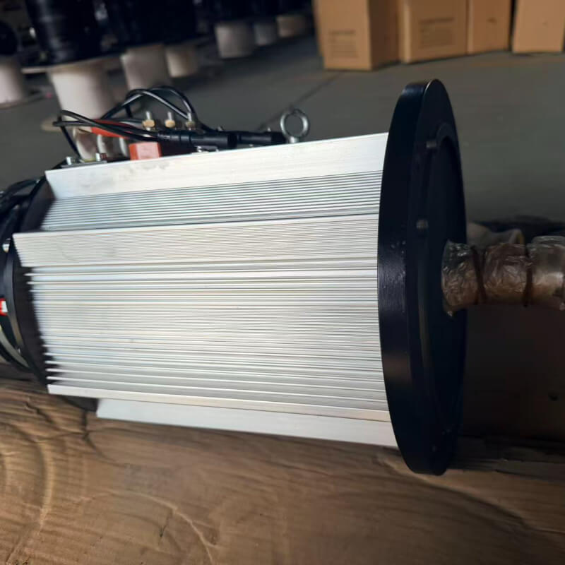 48V 7.5kW (10 HP) 3-Phase AC Induction Traction Motor XYQ-7.5PC01 for Electric Forklifts, Tow Tractors, AGVs