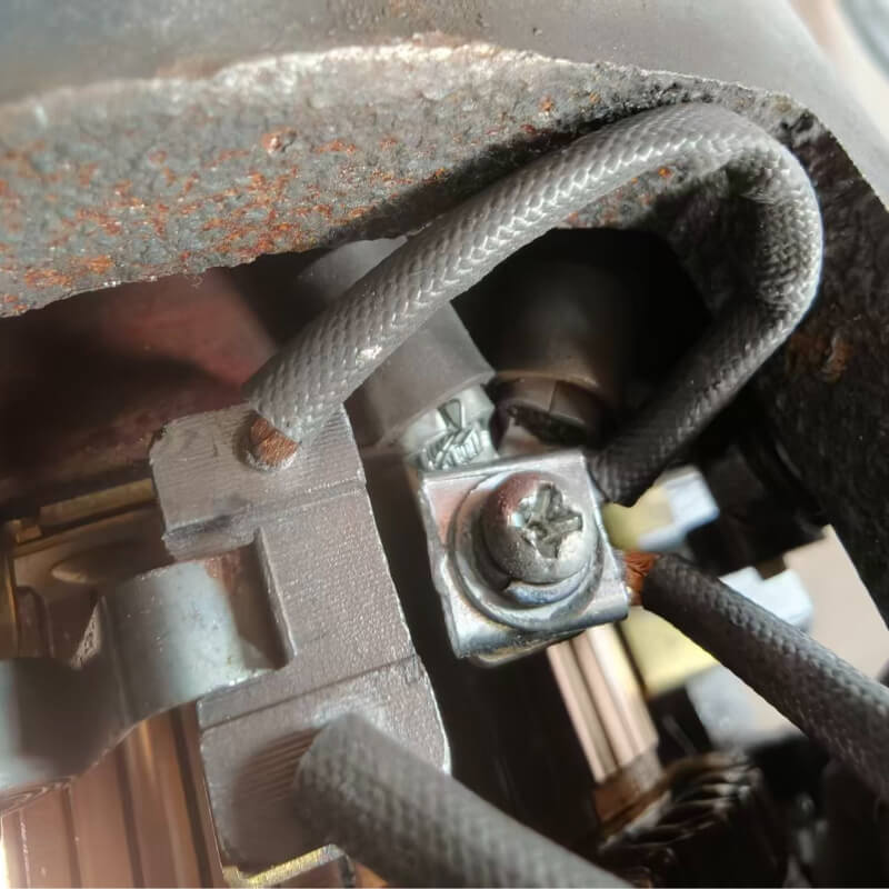 Replace the insulating protective layer