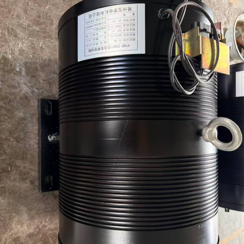 96V AC 25kW Frequency Conversion Auxiliary Motor XYQD-25G01 — B3 Foot Mount, with Encoder