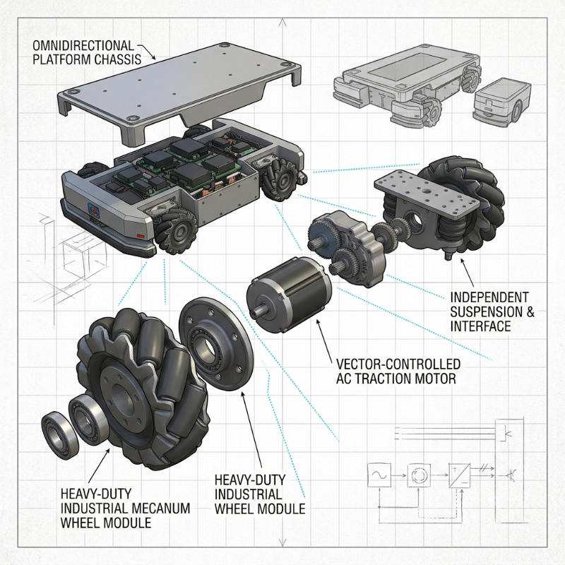 Multi-Axle Transfer AGV