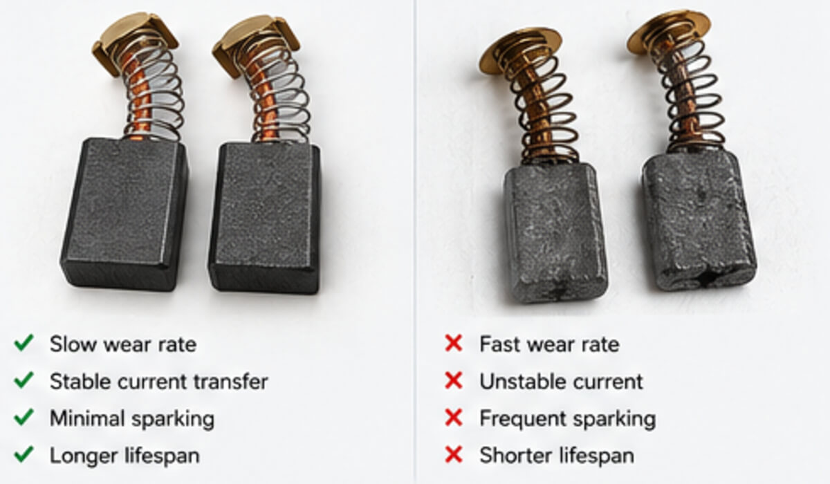 Carbon Brushes Comparison