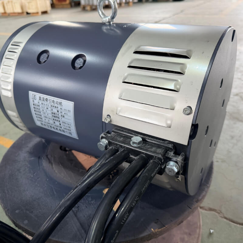 48V 6.3kW Series Wound DC Traction Motor XQ-6.3-2
