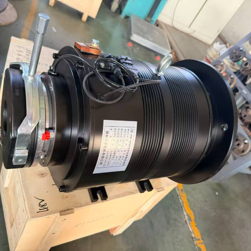 48V 10kW (13.4 HP) 3-Phase AC Induction Traction Motor XYQ-10PC01K for Heavy Forklifts, AGVs, Tow Tractors
