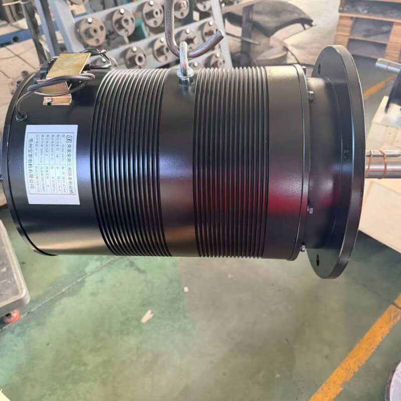 80V 20kW (26.8 HP) 3-Phase AC Induction Traction Motor XYQ-20PF01 for Heavy ransfer cart, AGVs, Tow Tractors