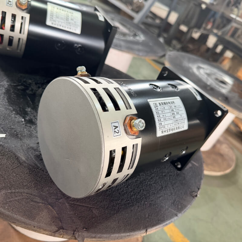 48V 1.5kW Compound Wound DC Auxiliary Motor XQD-1.5-3