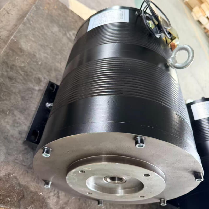96V AC 25kW Frequency Conversion Auxiliary Motor XYQD-25G01 — B3 Foot Mount, with Encoder