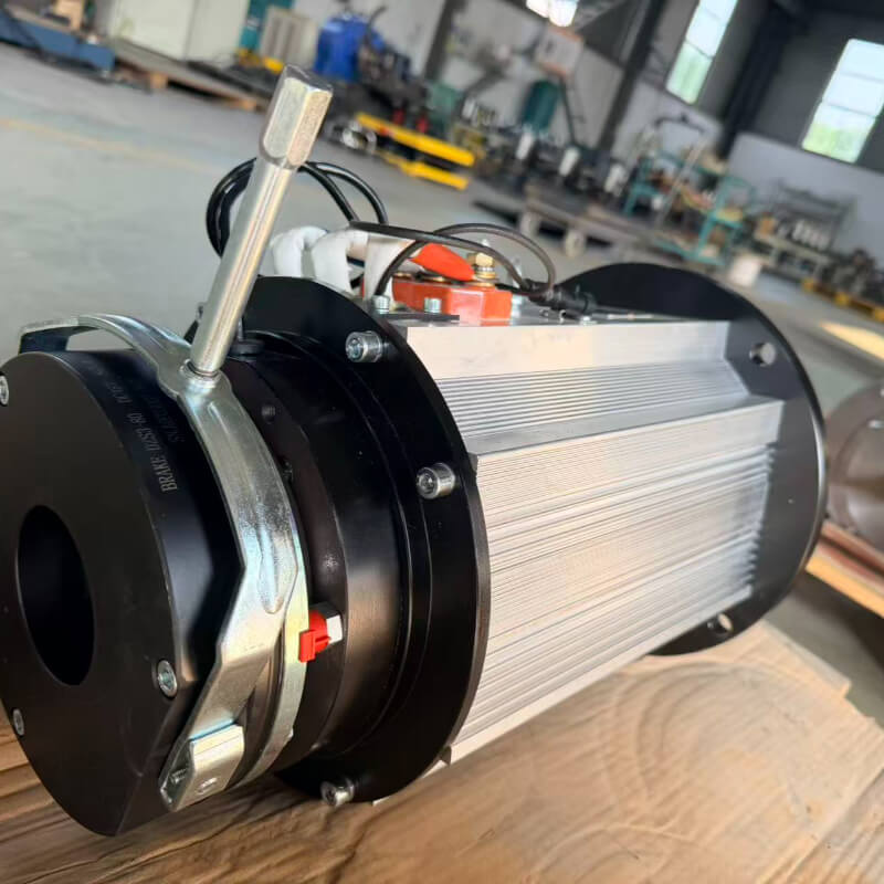 48V 7.5kW (10 HP) 3-Phase AC Induction Traction Motor XYQ-7.5PC01 for Electric Forklifts, Tow Tractors, AGVs