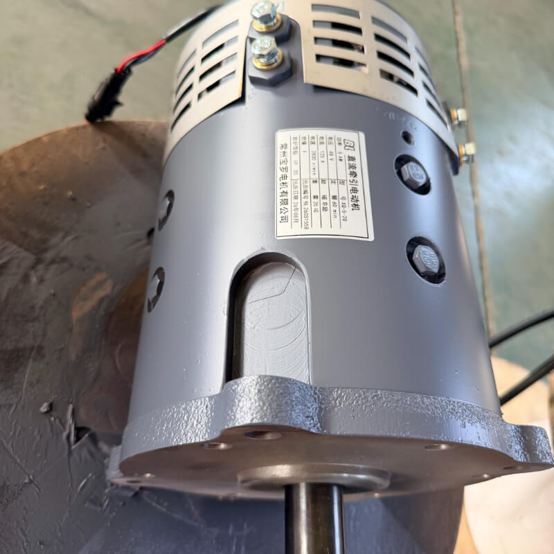 48V 5kW DC Series Wound Traction Motor XQ-5-20