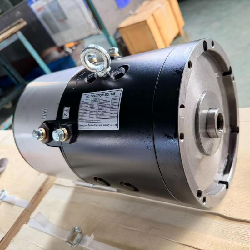 24V 3kW DC Series Wound Traction Motor XQ-3DAT