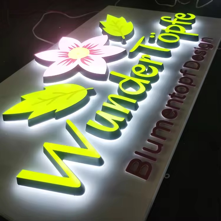 Custom Prefab Metal Gas Station Canopy Signage | OEM Factory