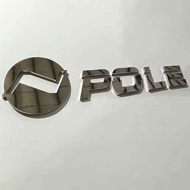 Custom 3D Solid Metal Letters | Mirror Polished Business Sign Factory