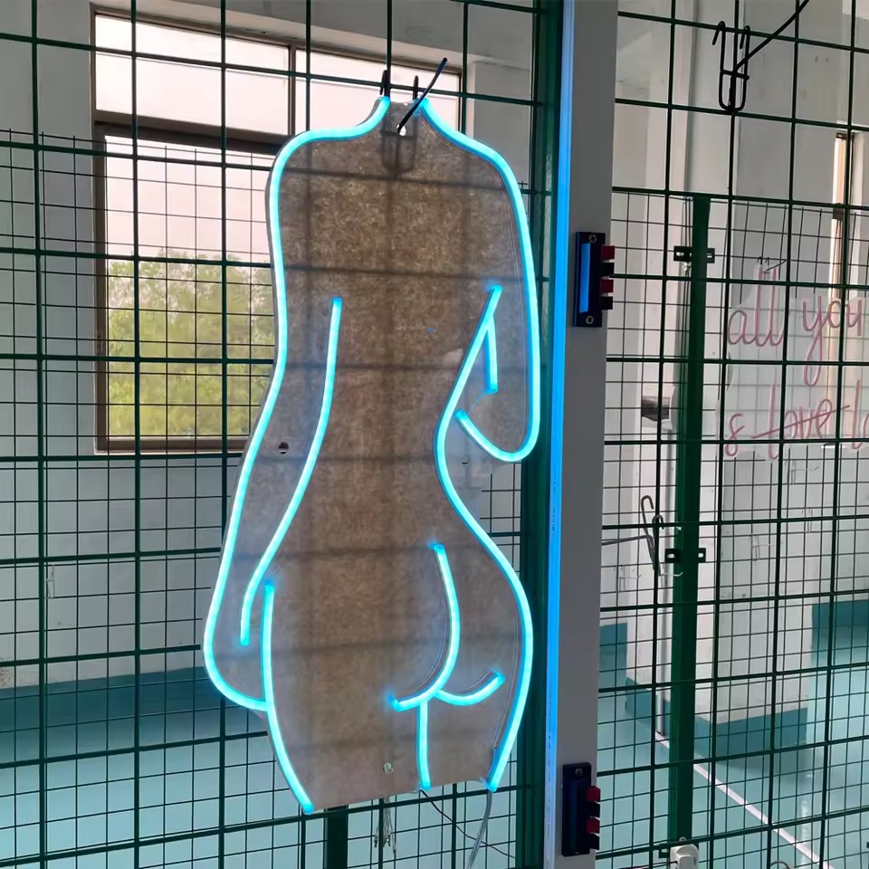 Custom Sexy Lady LED Neon Sign | Nightclub & Bar Wall Decor Factory