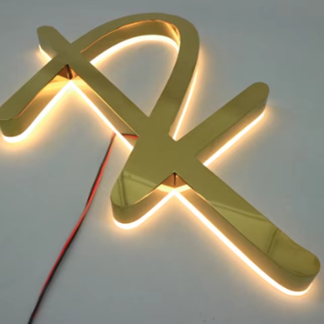 Custom 3D Backlit LED Business Sign | Laser Cut Halo-Lit Logo