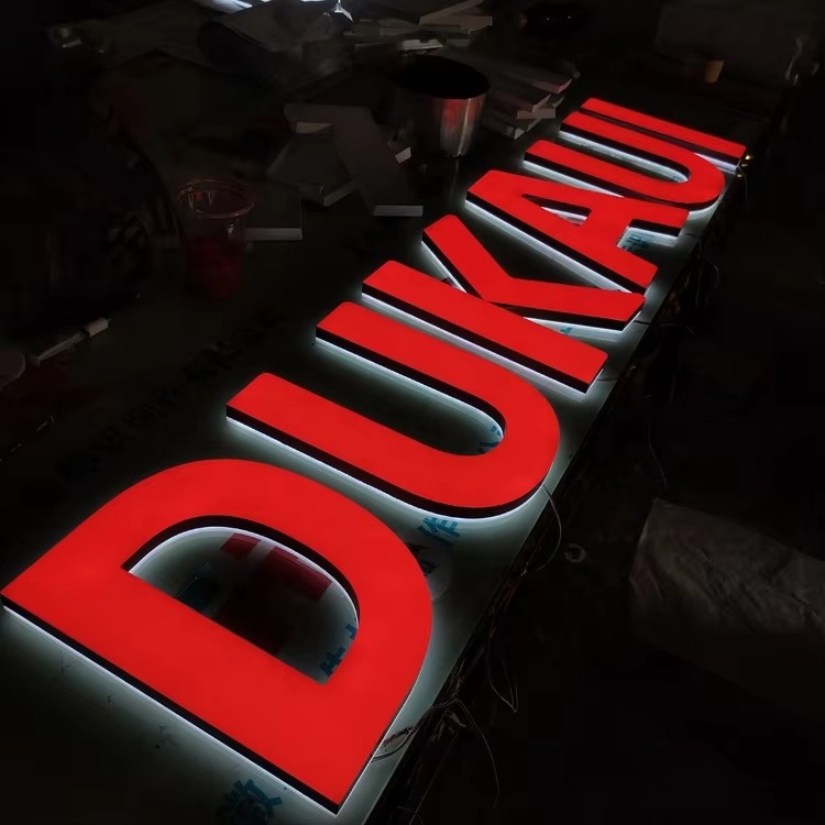 Custom 3D Acrylic LED Channel Letters | OEM Business Signage