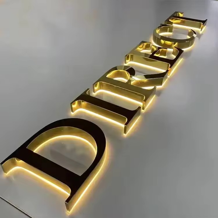 Custom 3D LED Backlit Letters | Premium Halo-Lit Business Sign