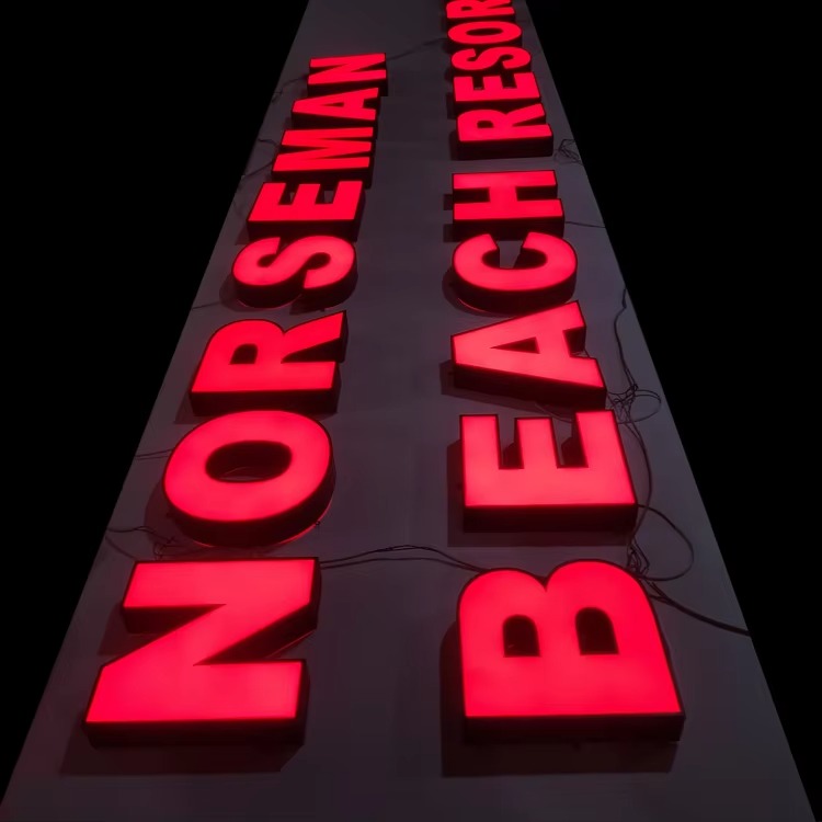 Custom 3D Front-Lit LED Channel Letters | Storefront Business Sign