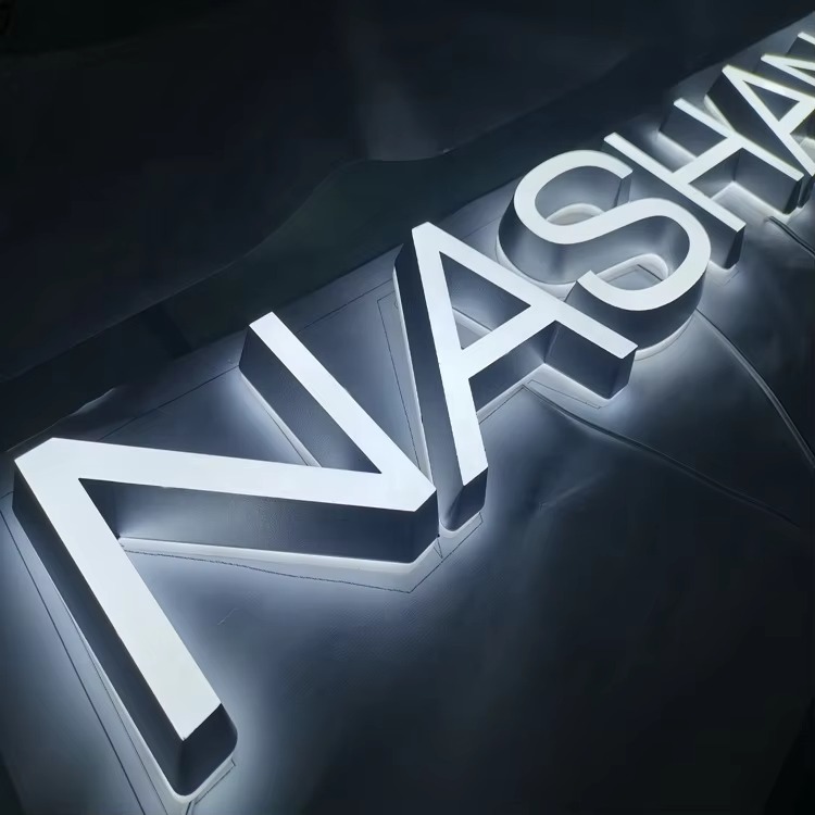 Custom 3D Acrylic LED Backlit Channel Letters | OEM Sign Factory