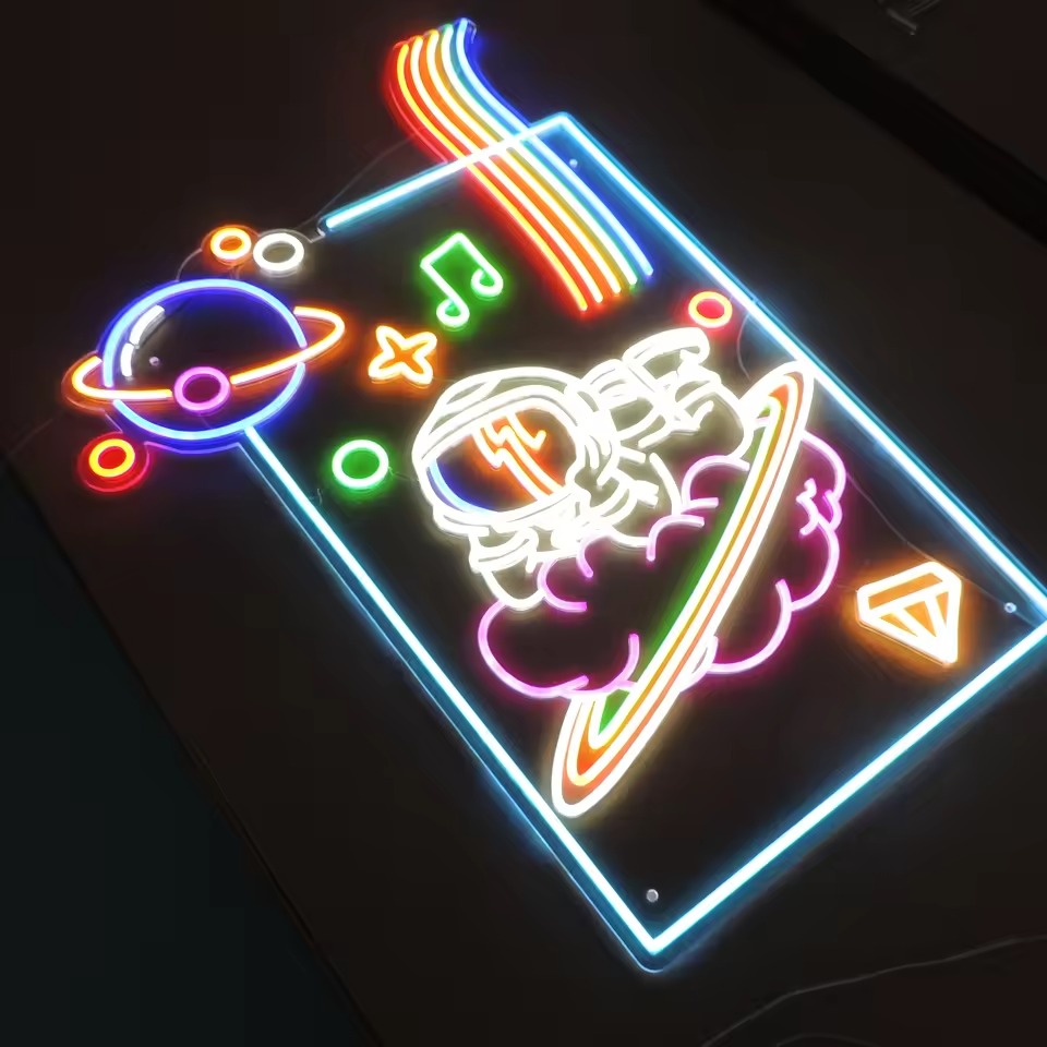 Custom LED Neon Sign for Wedding, Party & Business Logo | OEM Factory
