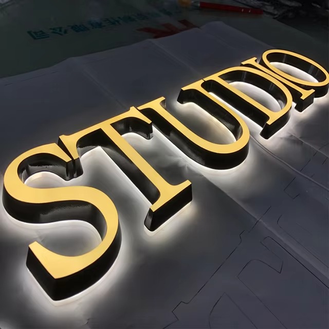 Custom 3D Illuminated Acrylic LED Letters | Vibrant Business Logo Sign