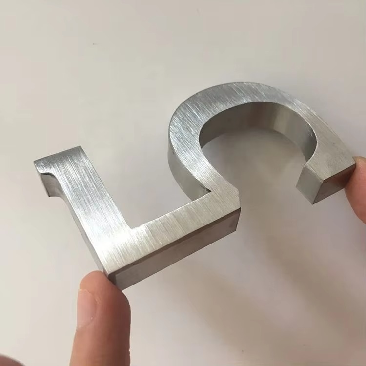 Custom 3D Solid Metal Letters & Brass Address Numbers | OEM Factory